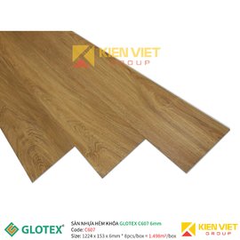 Sàn nhựa hèm khóa GLOTEX C607 | 6mm