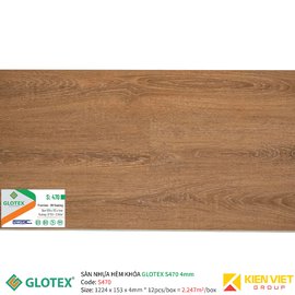 Sàn nhựa hèm khóa GLOTEX S470 | 4mm