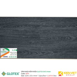 Sàn nhựa hèm khóa GLOTEX S475 | 4mm