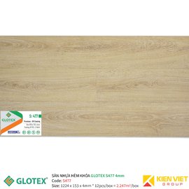 Sàn nhựa hèm khóa GLOTEX S477 | 4mm