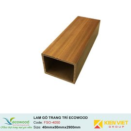 Lam gỗ trang trí Multipurpose Ecowood FSO-4050 | 40x50mm