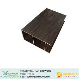 Thanh trần nan Louver EcoWood THO-80 | 150x80mm