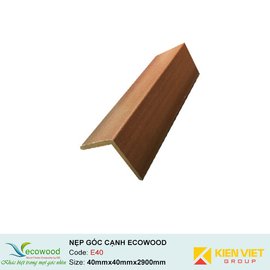 Thanh nẹp góc EcoWood E40 | 40x40mm