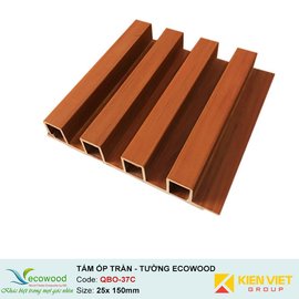 Tấm ốp tường trần EcoWood QBO-37C | 25x150mm