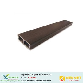 Thanh nẹp góc EcoWood YXK-06 | 38x12mm