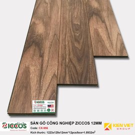 Sàn gỗ công nghiệp Ziccos CX956 | 12mm