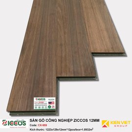 Sàn gỗ công nghiệp Ziccos CX959 | 12mm