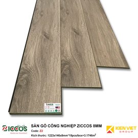 Sàn gỗ công nghiệp Ziccos Z2 | 8mm