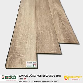 Sàn gỗ công nghiệp Ziccos Z4 | 8mm 