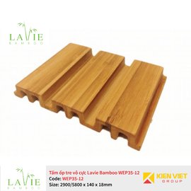 Tấm ốp tre vô cực Lavie Bamboo WEP35-12
