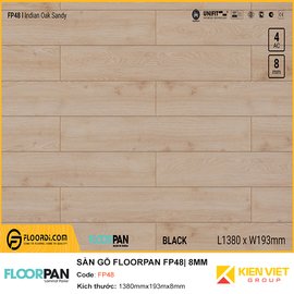 Sàn gỗ Floorpan FP48 | 8MM 