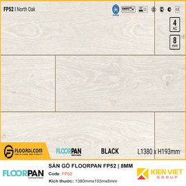 Sàn gỗ Floorpan FP52 | 8MM 