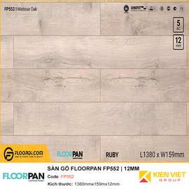 Sàn gỗ Floorpan FP552 | 12MM  