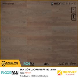 Sàn gỗ Floorpan FP850 | 8MM 