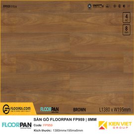 Sàn gỗ Floorpan FP959 | 8MM 