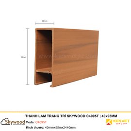 Thanh lam trang trí Skywood C4095T | 40x95mm