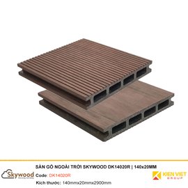 Sàn gỗ nhựa ngoài trời Skywood DK14020R | 140x20mm 