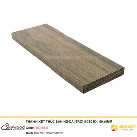 Thanh kết thúc sàn ngoài trời EC508D | 50x8mm 