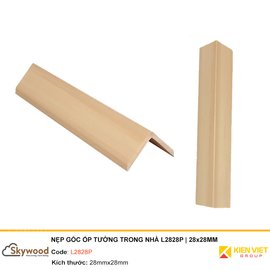 Nẹp góc ốp tường trong nhà L2828P | 28x28mm