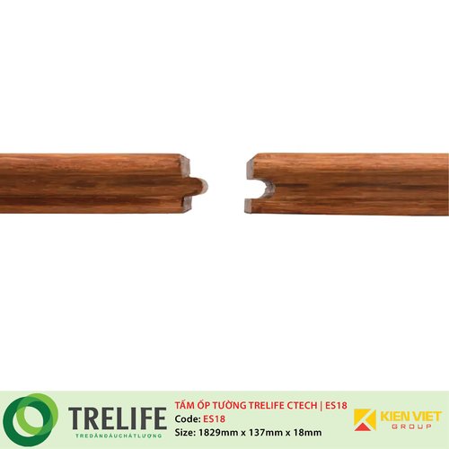 Tấm ốp tường tre ngoài trời TRELIFE CTECH| ES18