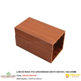 Lam gỗ nhựa PVC Greenwood GW-PC105H105 | 105x105mm 