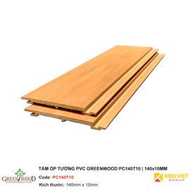 Tấm ốp tường PVC Greenwood GW-PC140T10 | 140x10mm