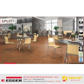 Sàn gỗ Egger Pro EPL071 Red Drayton Elm | 8mm