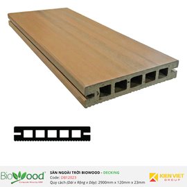 Sàn gỗ Composite Biowood Decking DB12023