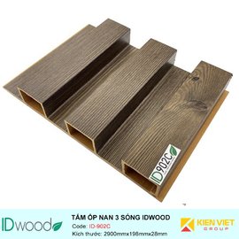 Tấm ốp nan 3 sóng ID Wood ID-902C | 198mmx28mm 