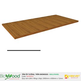 Vật liệu gỗ tường 600x12mm Biowood WP60012