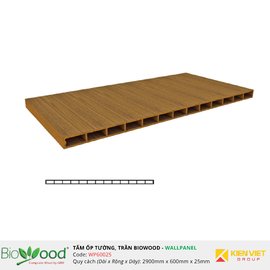 Vật liệu gỗ tường 600x25mm Biowood WP60025