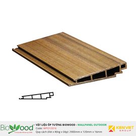 Gỗ ốp tường 120x16mm Biowood WPO12016