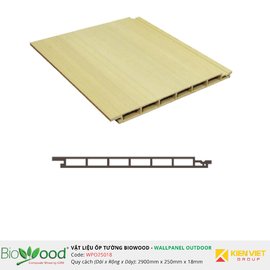 Gỗ ốp tường 250x18mm Biowood WPO25018
