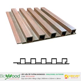 Gỗ ốp tường 250x28mm Biowood WPO25028A