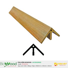 Nẹp góc 45x45mm Biowood EC04545A