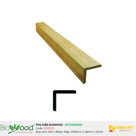 Nẹp góc 28x25mm Biowood EP02825