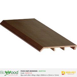 Phào nẹp 95x12mm Biowood SK09512S