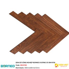 Sàn gỗ công nghiệp Borneo xương cá BN19768 | 12mm  