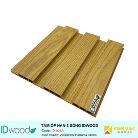 Tấm ốp nan 3 sóng ID Wood ID-005A | 196mmx14mm 