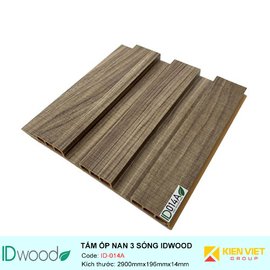 Tấm ốp nan 3 sóng ID Wood ID-014A | 196mmx14mm  