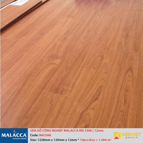 Sàn gỗ công nghiệp Malacca MA3366 | 12mm