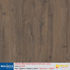 Sàn gỗ công nghiệp Malacca MA3388 | 12mm