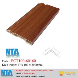 Nẹp góc NTA PCT100-60160 | 100x17mm