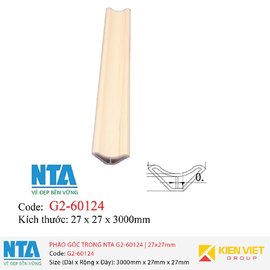 Phào góc trong NTA G2-60124 | 27x27mm
