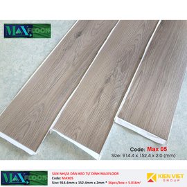 Sàn nhựa dán keo tự dính MaxFloor 05 | 2mm