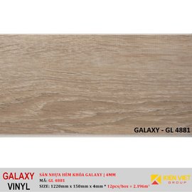 Sàn nhựa hèm khóa Galaxy GL4881 | 4mm