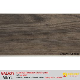 Sàn nhựa hèm khóa Galaxy GL4885 | 4mm