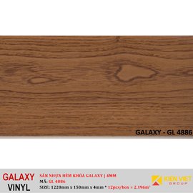 Sàn nhựa hèm khóa Galaxy GL4886 | 4mm