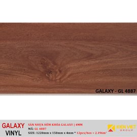 Sàn nhựa hèm khóa Galaxy GL4887 | 4mm