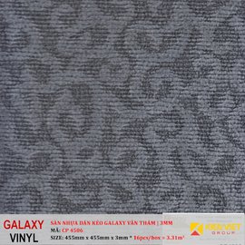 Sàn nhựa dán keo Galaxy vân thảm CP 4506 | 3mm